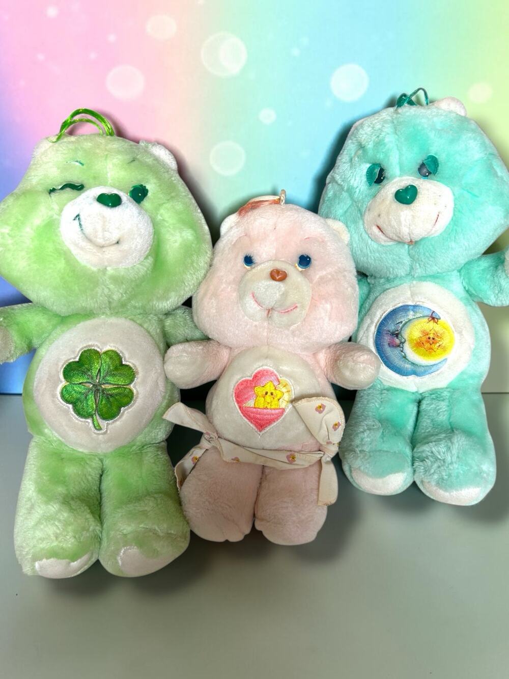 Kenner 1983 Care Bears Lot Baby Bear Hugs Good Luck Bear Bedtime Bear Sleepy (3)